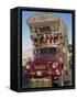 Decorated Truck, Typical of Those on the Karakoram Highway in Pakistan-Alison Wright-Framed Stretched Canvas