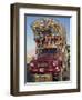 Decorated Truck, Typical of Those on the Karakoram Highway in Pakistan-Alison Wright-Framed Photographic Print