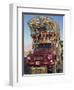 Decorated Truck, Typical of Those on the Karakoram Highway in Pakistan-Alison Wright-Framed Photographic Print