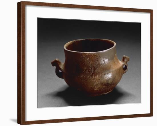 Decorated Two-Handled Vase, from Oliena, Province of Nuoro-null-Framed Giclee Print