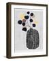 Decorated Vase with Plant III-Melissa Wang-Framed Art Print