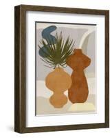 Decorated Vases I-Melissa Wang-Framed Art Print