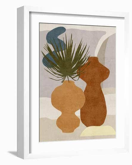 Decorated Vases I-Melissa Wang-Framed Art Print