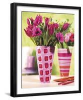 Decorated Vases-null-Framed Art Print