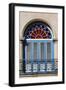 Decorated Window, Detail from Palace of Counts of Santovenia, Today Hotel Santa Isabel-null-Framed Giclee Print