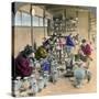 Decorating Awata Porcelain Ware in the Famous Kinkosan Works, Kyoto, Japan, 1904-Underwood & Underwood-Stretched Canvas