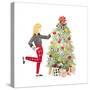 Decorating Christmas I-Lanie Loreth-Stretched Canvas