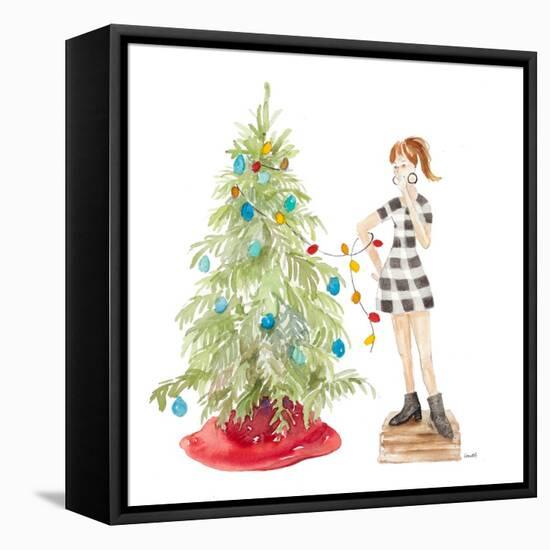 Decorating Christmas II-Lanie Loreth-Framed Stretched Canvas