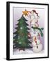 Decorating Snowmen-Elizabeth Medley-Framed Art Print