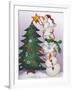 Decorating Snowmen-Elizabeth Medley-Framed Art Print