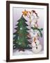 Decorating Snowmen-Elizabeth Medley-Framed Art Print