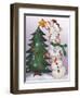Decorating Snowmen-Elizabeth Medley-Framed Art Print