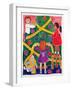 Decorating the Christmas Tree-Cathy Baxter-Framed Giclee Print