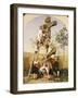 Decorating the Shrine, 1854-Gustave Brion-Framed Giclee Print