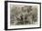 Decoration Day at Philadelphia, Orphans Decorating their Fathers' Graves in Glenwood Cemetery-null-Framed Giclee Print