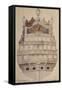 Décoration de la poupe du vaisseau "Le Soleil Royal"-Jean I Berain-Framed Stretched Canvas