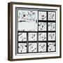 Decoration Design for a Fete, 1918-Kazimir Malevich-Framed Giclee Print