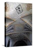 Decoration from Cervena Lhota Castle, Near Jindrichuv Hradec, Bohemia, Czech Republic.-null-Stretched Canvas