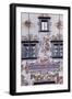 Decoration of Facade of Old Town Hall in Lindau, Detail, Germany-null-Framed Giclee Print