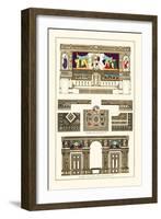 Decoration of Large Halls, Polychrome-J. Buhlmann-Framed Art Print