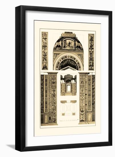 Decoration of the Second Corridor of the Loggie in the Vatican-J. Buhlmann-Framed Art Print