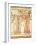 Decoration on a Sarcophagus from a Tomb at Ayia Triada, Crete, Late Minoan Period, circa 1390 BC-null-Framed Giclee Print