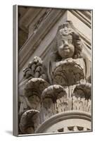 Decoration on Basilica Di Santa Croce in the Baroque City of Lecce, Puglia, Italy, Europe-Martin-Framed Photographic Print