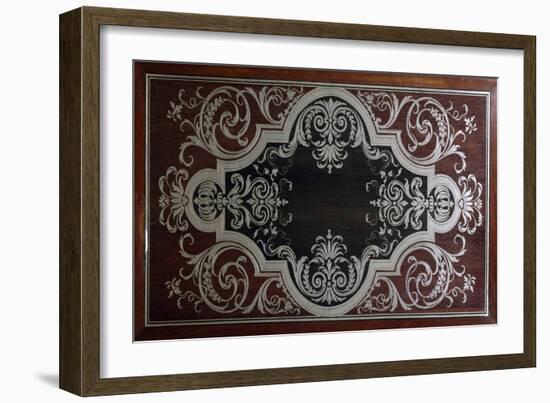 Decoration on Inside of Ebony Cabinet Door-Andre-charles Boulle-Framed Giclee Print