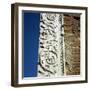 Decoration on the Jamb of the Dooway of the Building of Eumachia in the Forum, Pompeii, Italy-CM Dixon-Framed Photographic Print