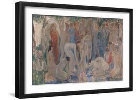 Decoration: The Excursion of Nausicaa-Dame Ethel Walker-Framed Giclee Print