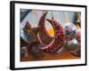 Decorations for Sale in Stuttgart Christmas Market, Germany.-Jon Hicks-Framed Photographic Print