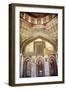 Decorations Inside Ancient Sheesh Shish Gumbad Tomb Lodi Gardens, New Delhi, India-William Perry-Framed Photographic Print