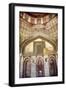 Decorations Inside Ancient Sheesh Shish Gumbad Tomb Lodi Gardens, New Delhi, India-William Perry-Framed Photographic Print