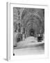 Decorative Arches and Ceiling View inside Vatican Library-null-Framed Photographic Print