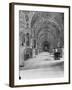 Decorative Arches and Ceiling View inside Vatican Library-null-Framed Photographic Print