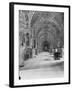 Decorative Arches and Ceiling View inside Vatican Library-null-Framed Photographic Print