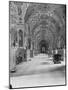 Decorative Arches and Ceiling View inside Vatican Library-null-Mounted Photographic Print