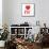 Decorative Art - Love Sign - NYC - New York City - USA-Philippe Hugonnard-Framed Stretched Canvas displayed on a wall