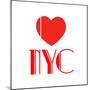 Decorative Art - Love Sign - NYC - New York City - USA-Philippe Hugonnard-Mounted Giclee Print