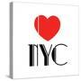 Decorative Art - Love Sign - NYC - New York City - USA-Philippe Hugonnard-Stretched Canvas