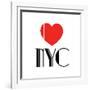 Decorative Art - Love Sign - NYC - New York City - USA-Philippe Hugonnard-Framed Giclee Print