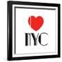 Decorative Art - Love Sign - NYC - New York City - USA-Philippe Hugonnard-Framed Giclee Print