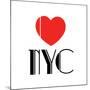 Decorative Art - Love Sign - NYC - New York City - USA-Philippe Hugonnard-Mounted Giclee Print