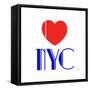 Decorative Art - Love Sign - NYC - New York City - USA-Philippe Hugonnard-Framed Stretched Canvas