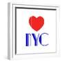 Decorative Art - Love Sign - NYC - New York City - USA-Philippe Hugonnard-Framed Giclee Print