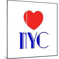 Decorative Art - Love Sign - NYC - New York City - USA-Philippe Hugonnard-Mounted Giclee Print