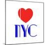 Decorative Art - Love Sign - NYC - New York City - USA-Philippe Hugonnard-Mounted Giclee Print