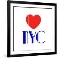 Decorative Art - Love Sign - NYC - New York City - USA-Philippe Hugonnard-Framed Giclee Print