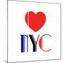 Decorative Art - Love Sign - NYC - New York City - USA-Philippe Hugonnard-Mounted Giclee Print