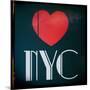 Decorative Art - Love Sign - NYC - New York City - USA-Philippe Hugonnard-Mounted Art Print